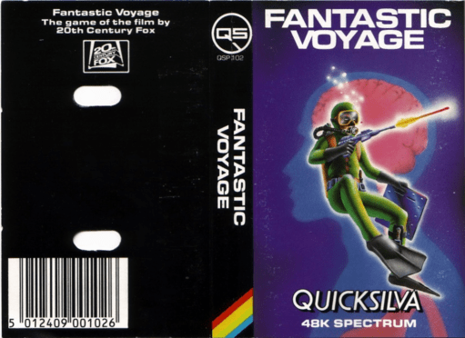 Fantastic Voyage box art for ZX Spectrum